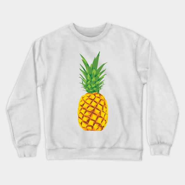 Geo Pineapple Crewneck Sweatshirt by polliadesign